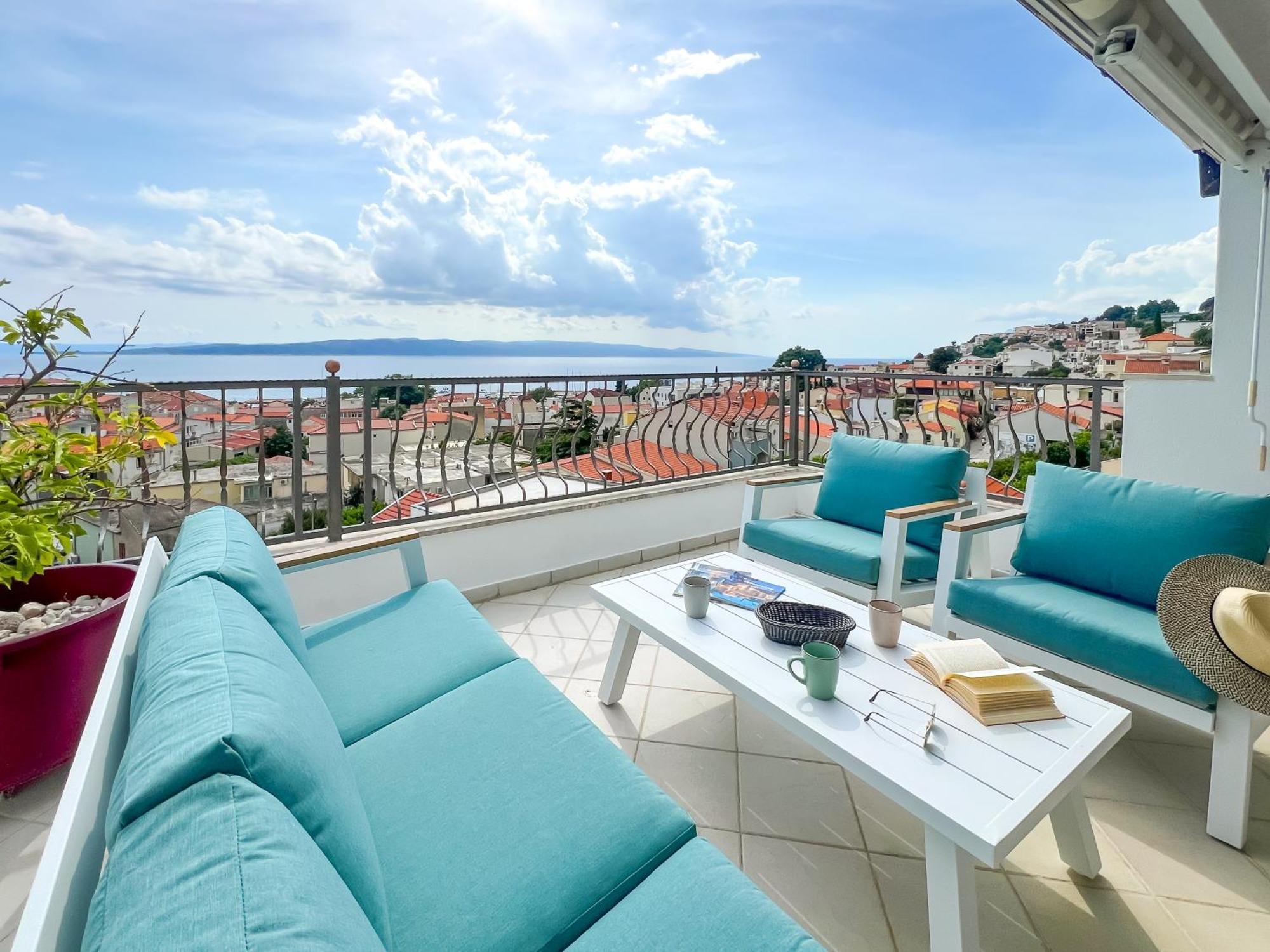 Apartments Larus Baška Voda Exterior foto